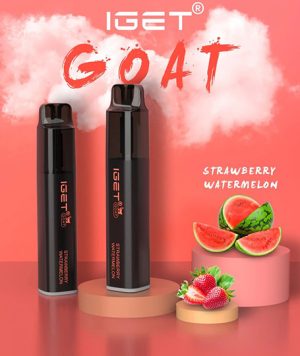 IGET GOAT 5000 PUFF -STRAWBERRY WATERMELON