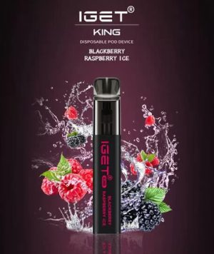 iGET KING Blackberry-Raspberry Ice - ThaVapeBar