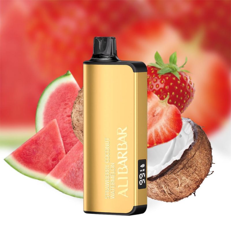 ALIBARBAR INGOT 9000 PUFF - STRAWBERRY COCONUT WATERMELON