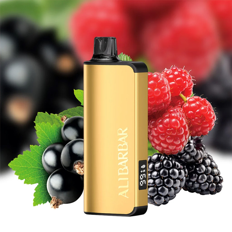 ALIBARBAR INGOT 9000 PUFF - QUAD BERRY