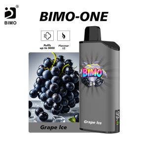 BIMO ONE 9000 PUFF - GRAPE ICE