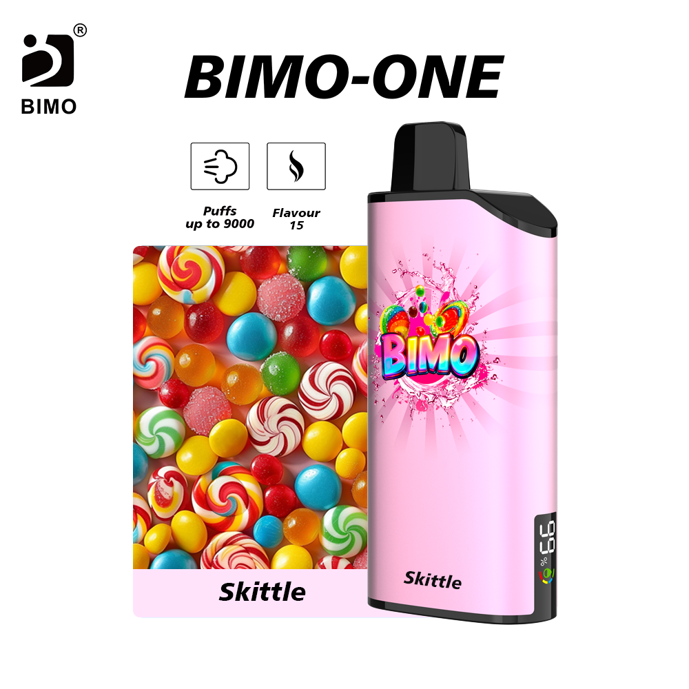 BIMO ONE 9000 PUFF - SKITTLES