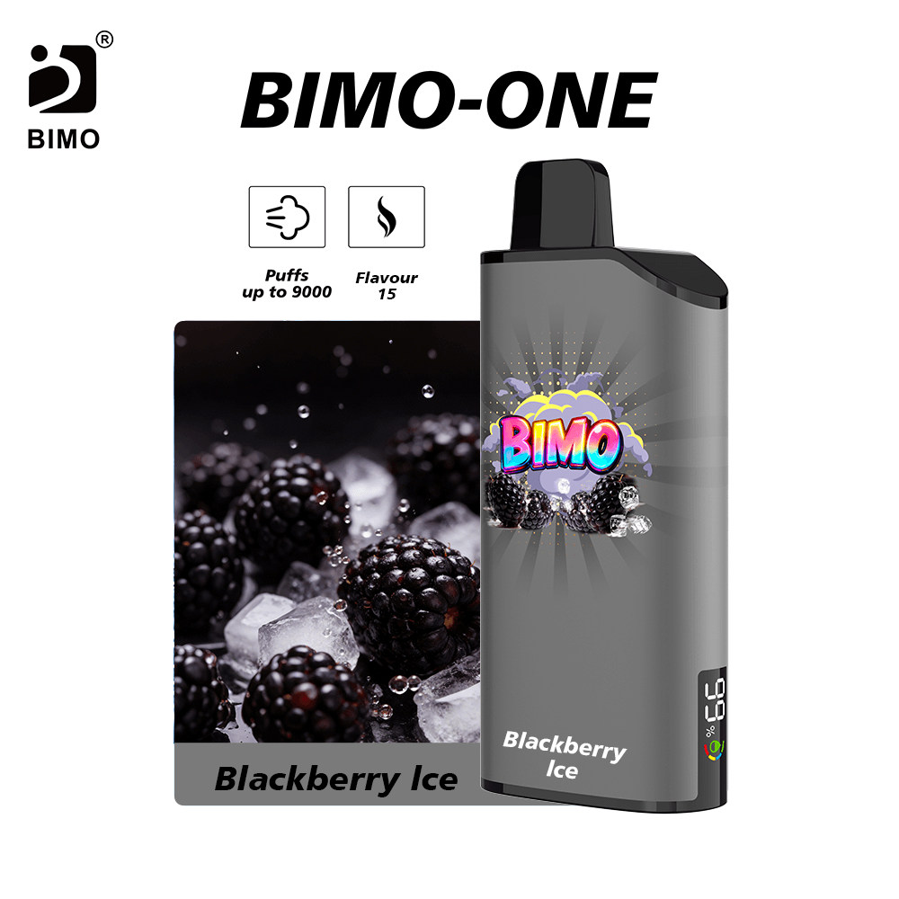 BIMO ONE 9000 PUFF - BLACKBERRY ICE