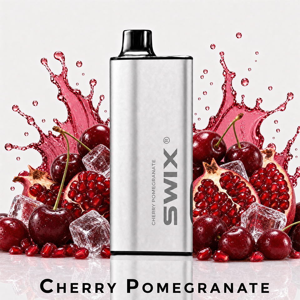 SWIX 9000 PUFF - CHERRY POMEGRANATE