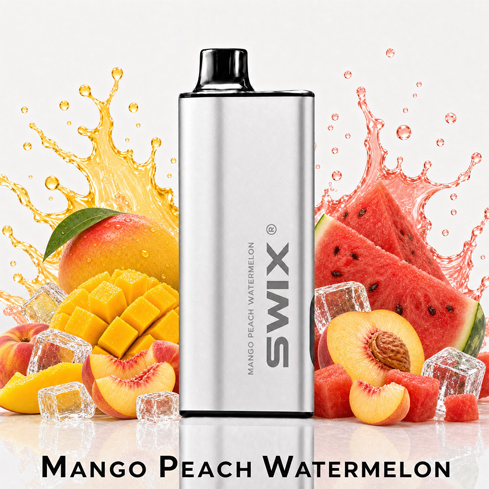 SWIX 9000 PUFF - MANGO PEACH WATERMELON