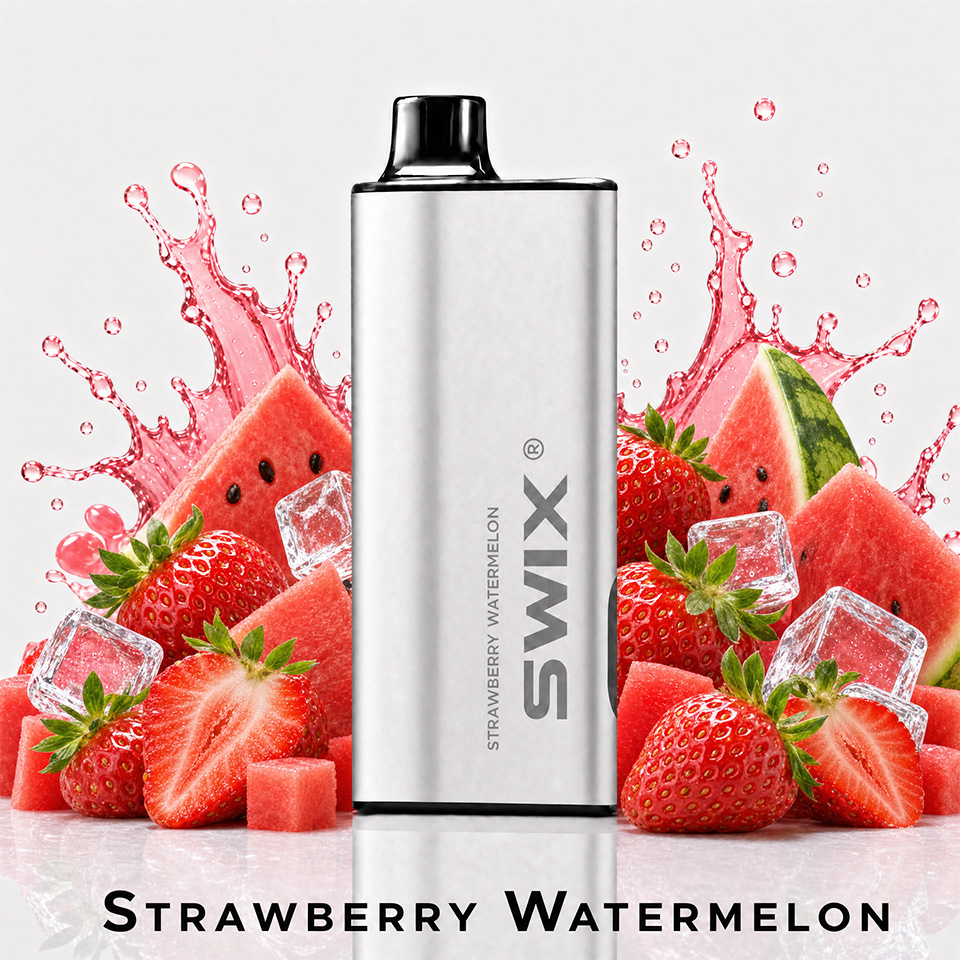 SWIX 9000 PUFF - STRAWBERRY WATERMELON